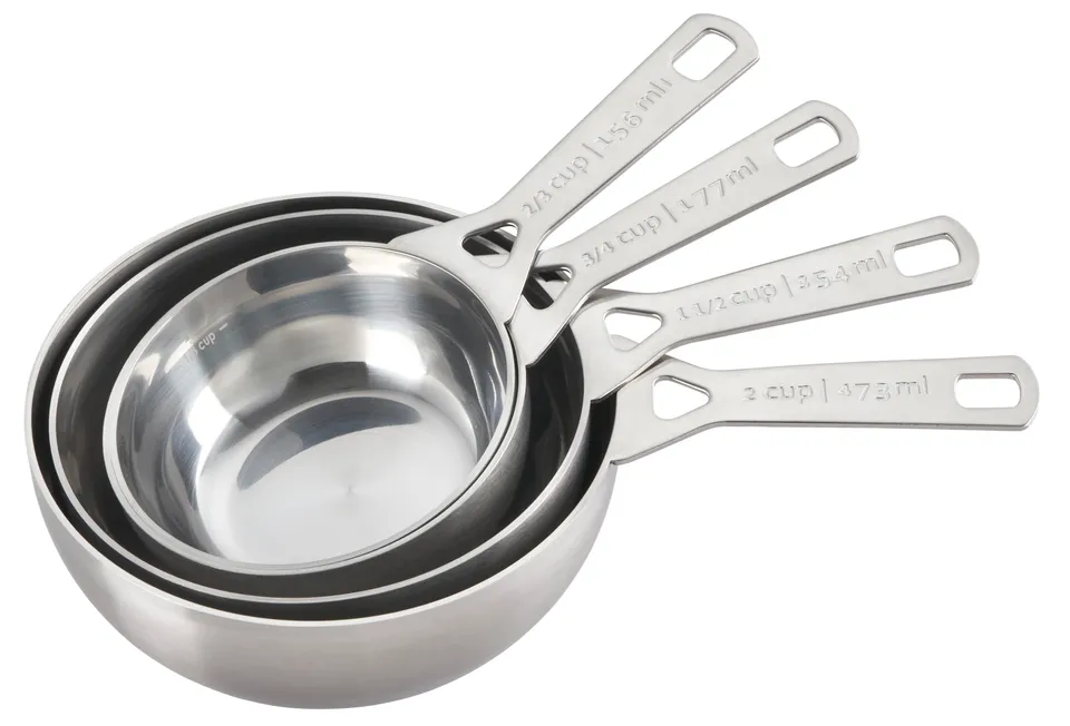 le-creuset-stainless-steel-batch-baking-measuring-cups-set-of-4-2-3-3-4-1-5-2-cu image 1