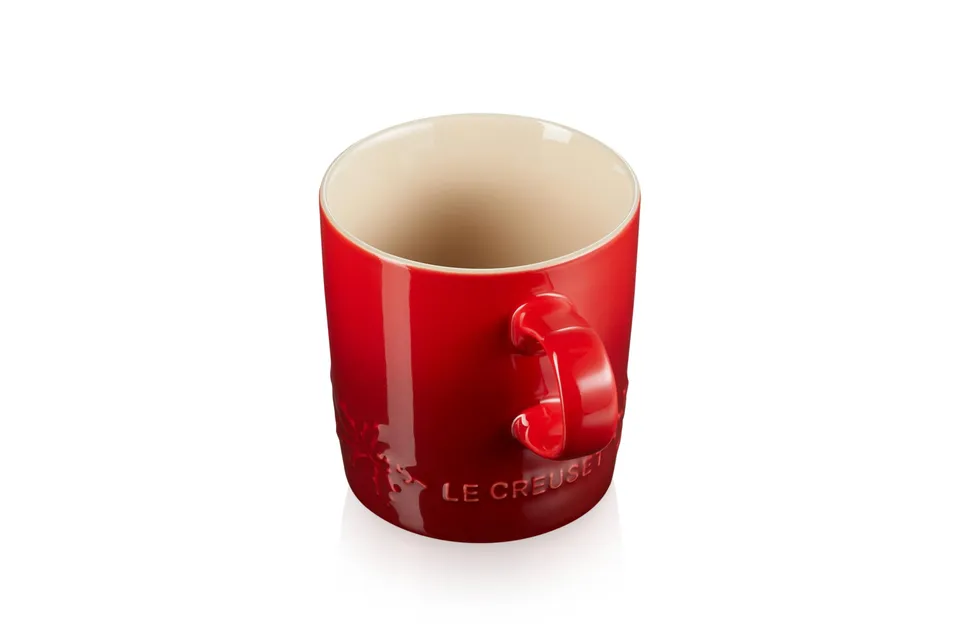 le-creuset-stoneware-holly-collection-london-mug-12oz-cerise image 1