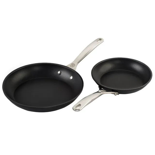 le-creuset-toughened-nonstick-fry-pan-set-2-piece-8-10-inch image 1
