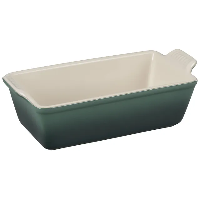 le-creuset-stoneware-heritage-loaf-pan-9-x-5-x-3-1-5-qt-artichaut image 1