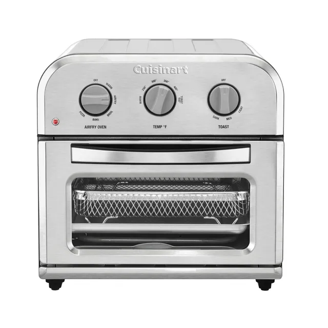 cuisinart-compact-air-fryer-toaster-oven-toa-26-stainless-steel-6-in-1 image 1