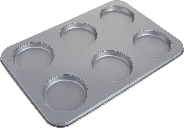 cuisinart-chef-s-classic-nonstick-6-cup-muffin-top-pan-silver image 1