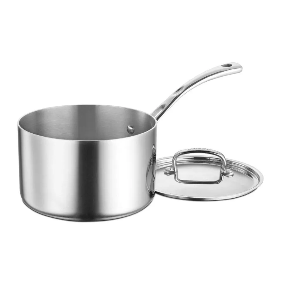 cuisinart-fct194-20-french-classic-tri-ply-stainless-4-quart-saucepot-with-cover image 1