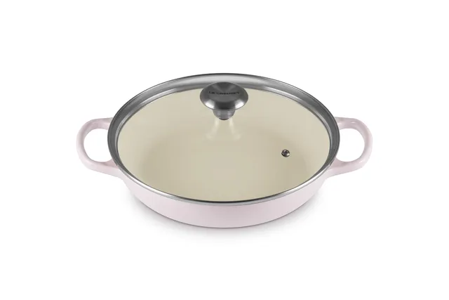 le-creuset-enameled-cast-iron-signature-round-braiser-2-25-qt-with-glass-lid-sha image 1