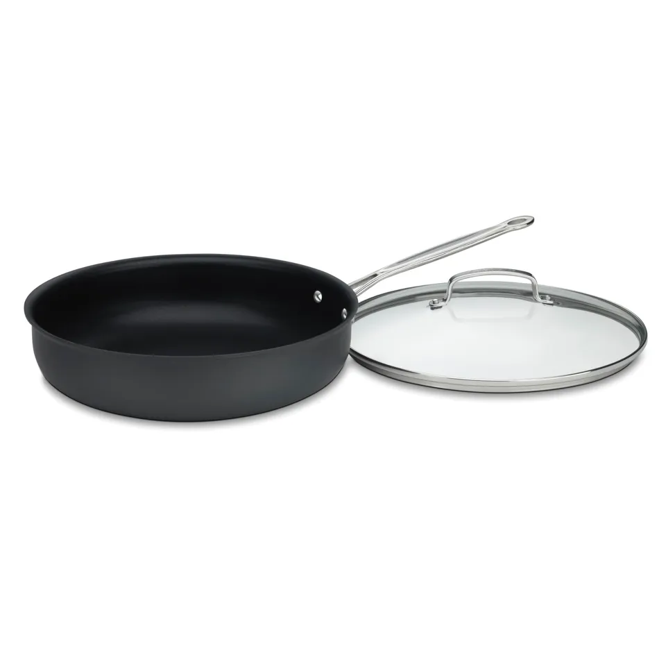 cuisinart-chef-s-classic-nonstick-hard-anodized-12-deep-fry-pan-with-cover image 1