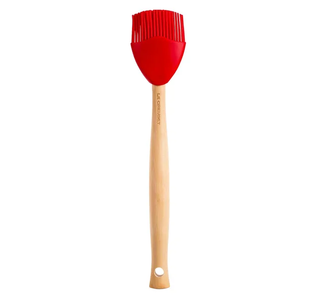 le-creuset-silicone-craft-series-basting-brush-10-5-x-2-1-inches-cerise image 1