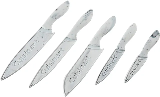cuisinart-c55-10pwm-ceramic-coated-knife-set-with-blade-guards-10-piece-faux-mar image 1