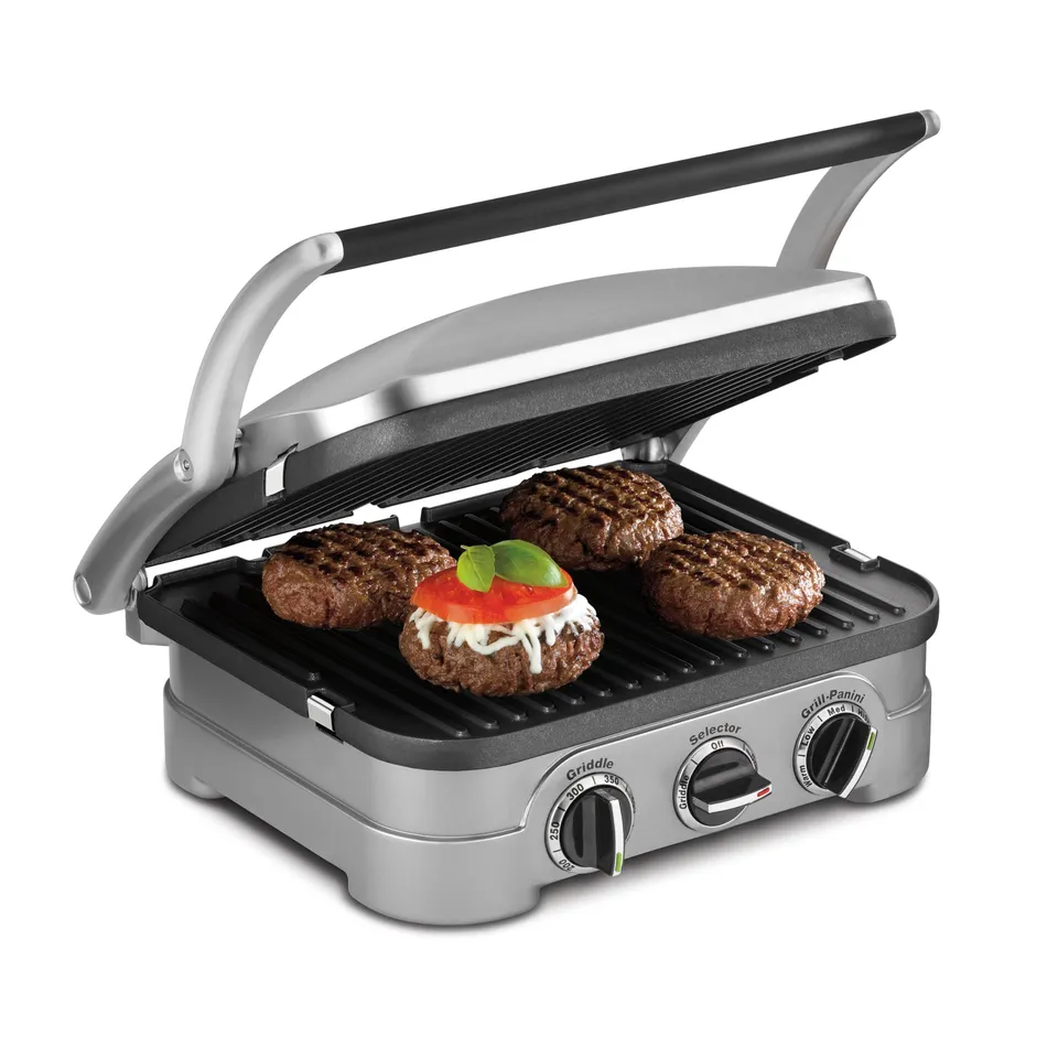 cuisinart-gr-4nnas-griddler-5-in-1-indoor-grill-panini-press-stainless-steel image 1