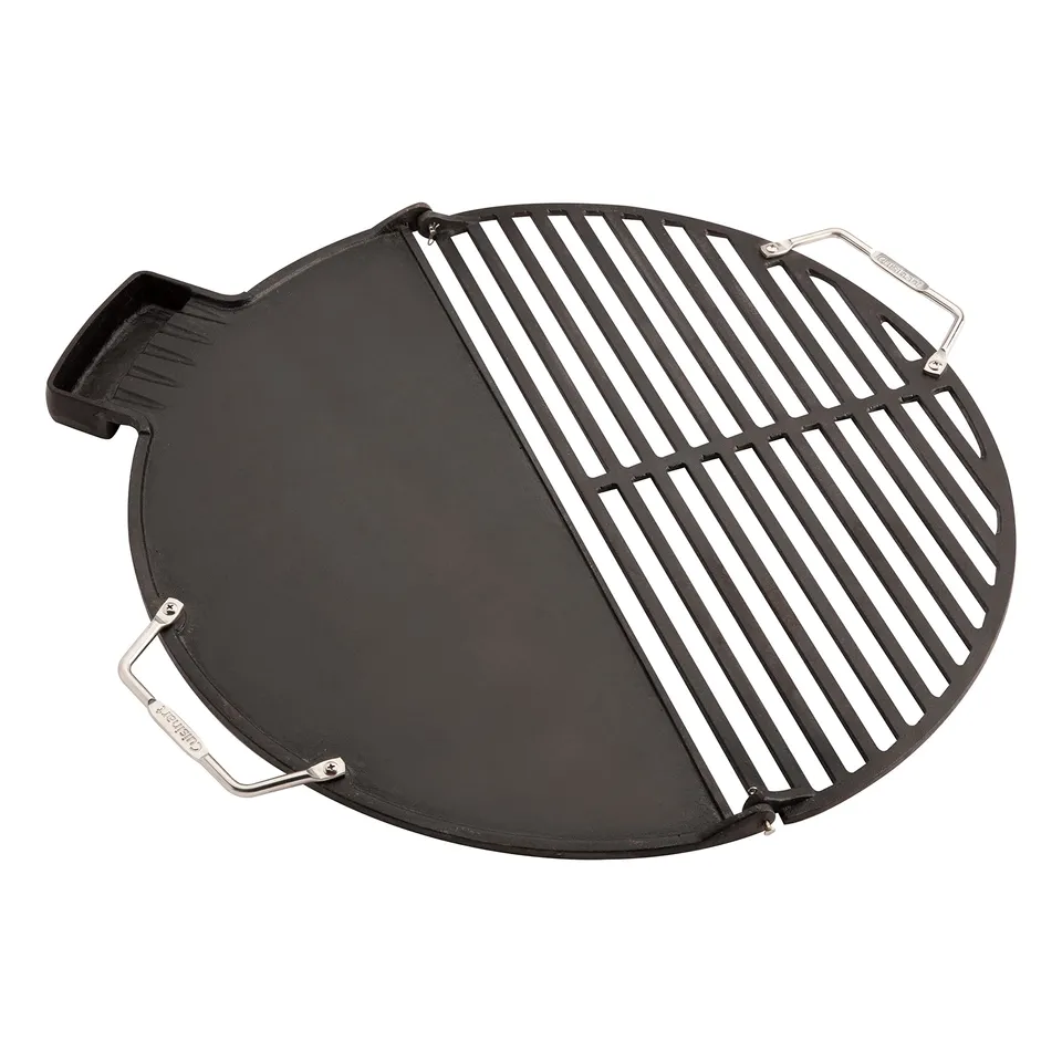 cuisinart-cha-830-cleanburn-fire-pit-griddle-grill-top-pre-seasoned-cast-iron image 1