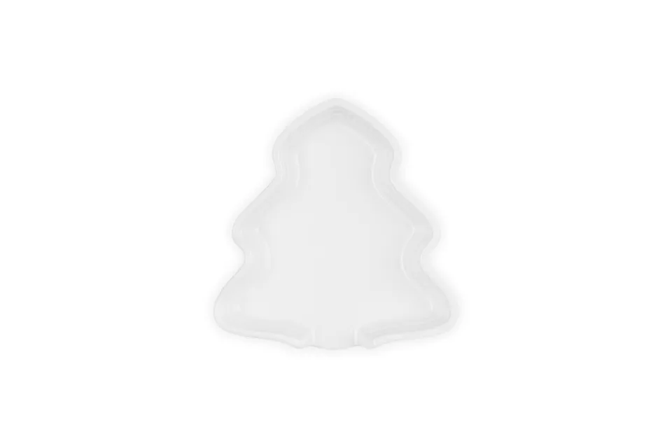 le-creuset-no-l-collection-stoneware-holiday-tree-spoon-rest-white image 1