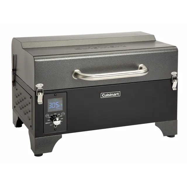 cuisinart-8-in-1-portable-wood-pellet-grill-and-smoker-compact-for-rv-tailgates- image 1