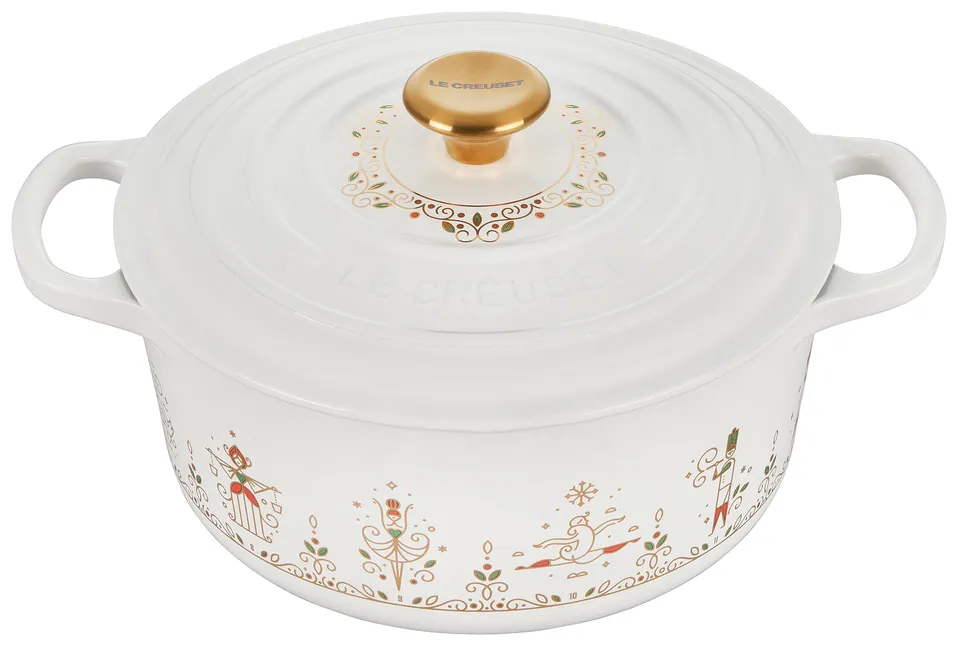 le-creuset-no-l-collection-enameled-cast-iron-12-days-of-christmas-round-dutch-o image 1