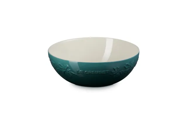 le-creuset-stoneware-holly-collection-multi-bowl-3-5-qt-artichaut image 1