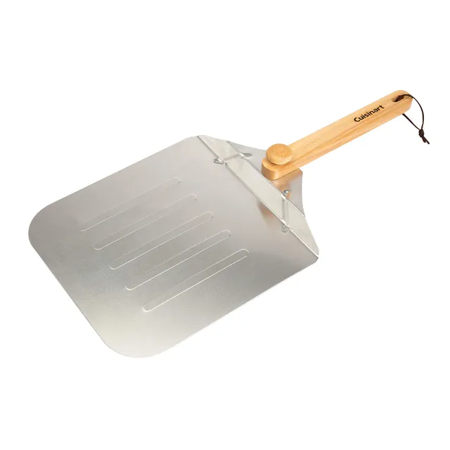 cuisinart-12-aluminum-pizza-peel-with-folding-wooden-handle image 1