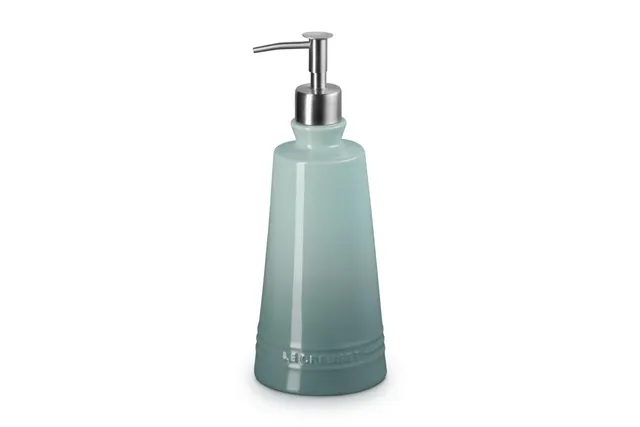 le-creuset-stoneware-signature-soap-dispenser-20-oz-sea-salt image 1