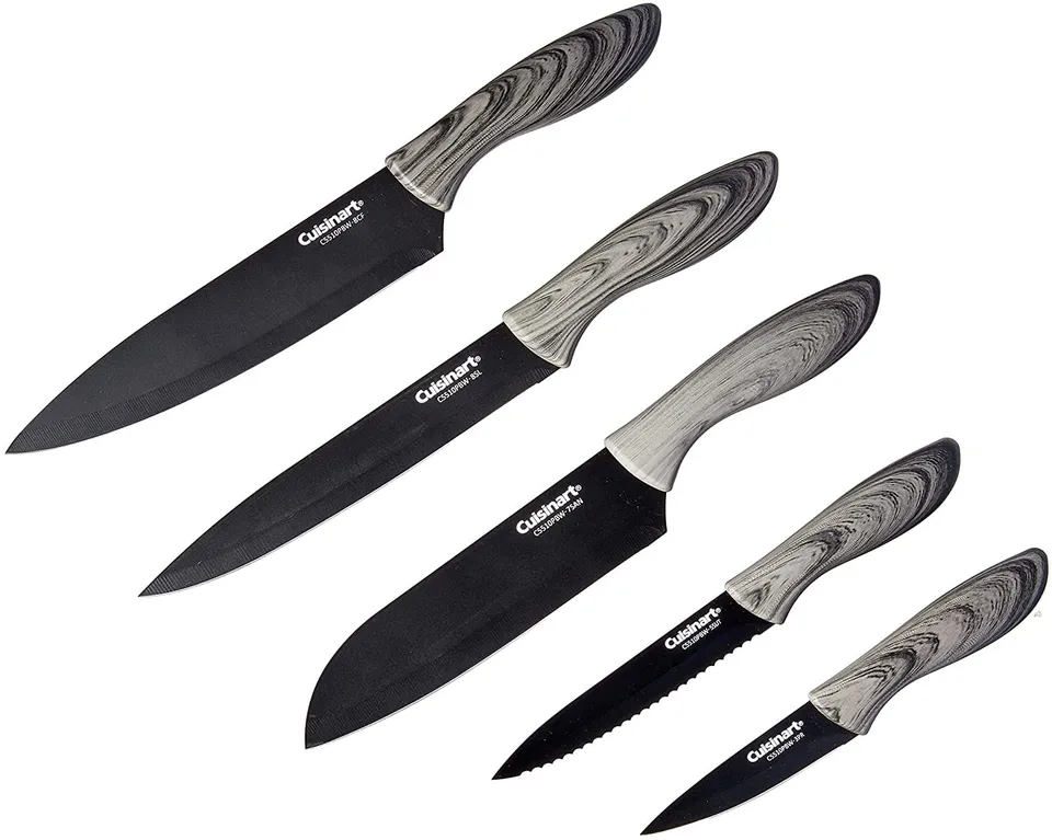cuisinart-advantage-10-piece-cutlery-set-black image 1