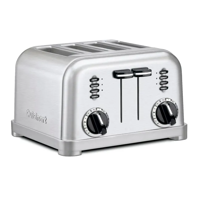 cuisinart-cpt-180p1-4-slice-compact-stainless-steel-toaster-with-extra-wide-slot image 1