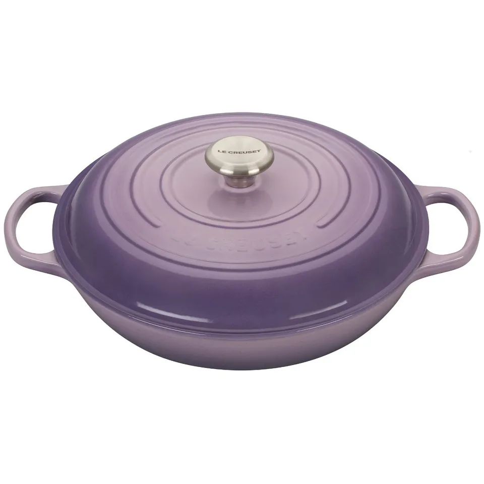 le-creuset-enameled-cast-iron-signature-braiser-3-5-qt-provence-versatile-cookwa image 1