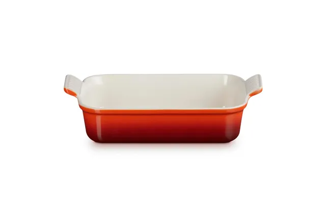 le-creuset-stoneware-heritage-rectangular-dish-2-5-qt-10-5-x-7-cerise image 1