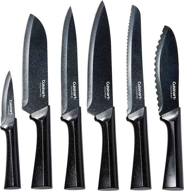 cuisinart-c55-12pmb-advantage-12-piece-color-coded-knife-set-with-nonstick-coati image 1