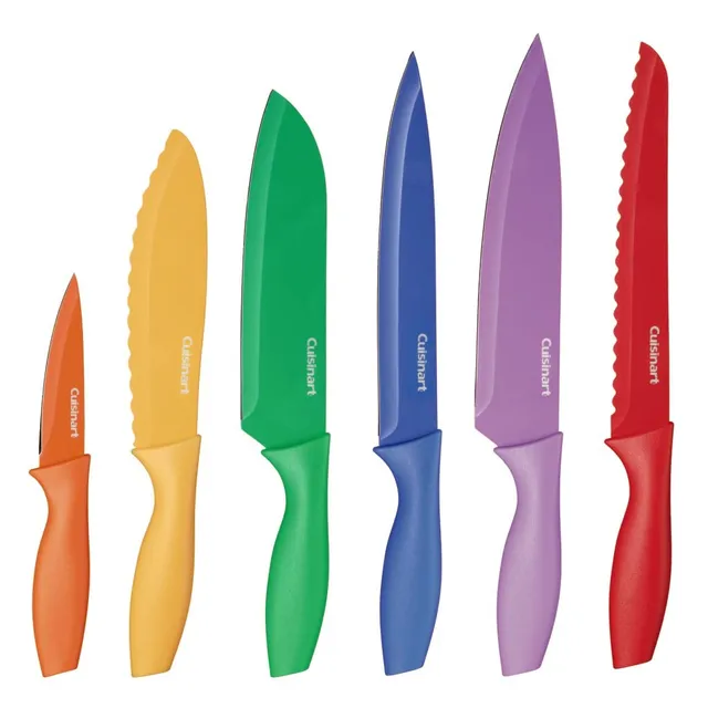 cuisinart-advantage-12-piece-knife-set-color-coded-stainless-steel-knives-with-n image 1
