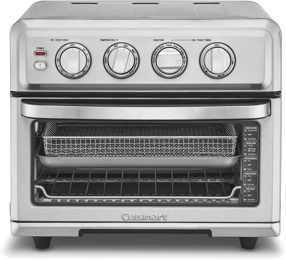 cuisinart-air-fryer-toaster-oven-8-in-1-1800w-stainless-steel-toa-70nas image 1