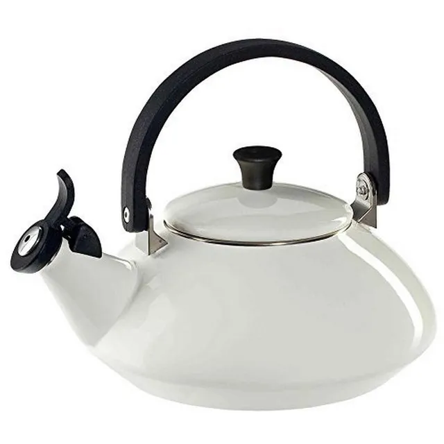 le-creuset-enamel-on-steel-zen-tea-kettle-1-6-qt-white image 1