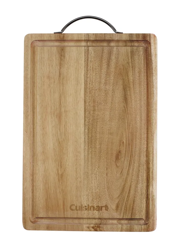 cuisinart-15-inch-acacia-wood-cutting-board-with-juice-groove-stainless-steel-ha image 1