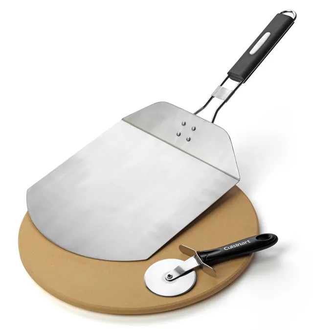 cuisinart-3-piece-pizza-grilling-pack-13-round-pizza-stone-for-grill-with-cutter image 1