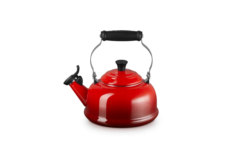 le-creuset-enamel-on-steel-whistling-tea-kettle-1-7-qt-cerise-red image 1