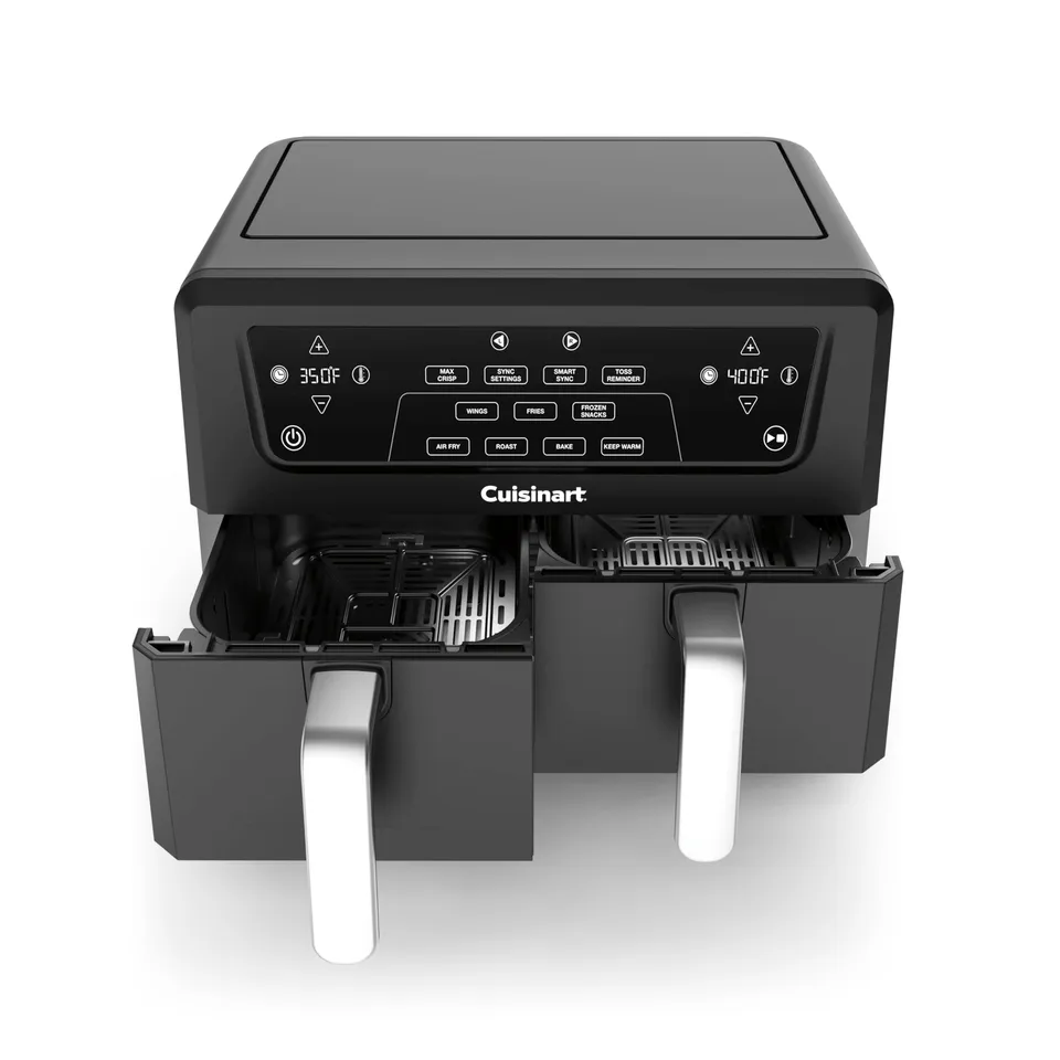 cuisinart-dual-basket-air-fryer-11-qt-4-functions-sync-finish image 1