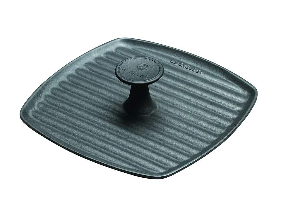 le-creuset-enameled-cast-iron-panini-press-9-licorice image 1