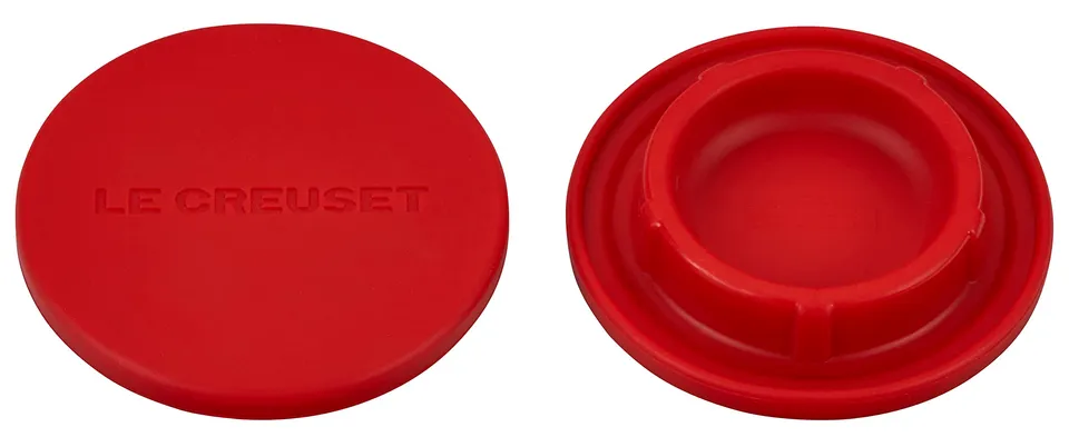 le-creuset-silicone-mill-caps-set-of-2-2-5-inch-cerise image 1
