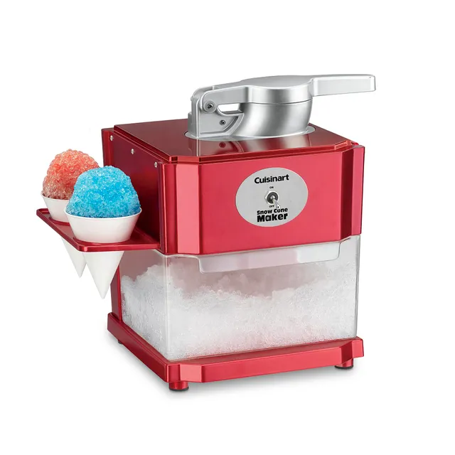 cuisinart-snow-cone-machine-scm-10p1-home-shaved-ice-maker-red image 1