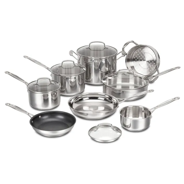 cuisinart-chef-s-classic-stainless-cookware-13-piece-set-77-13 image 1