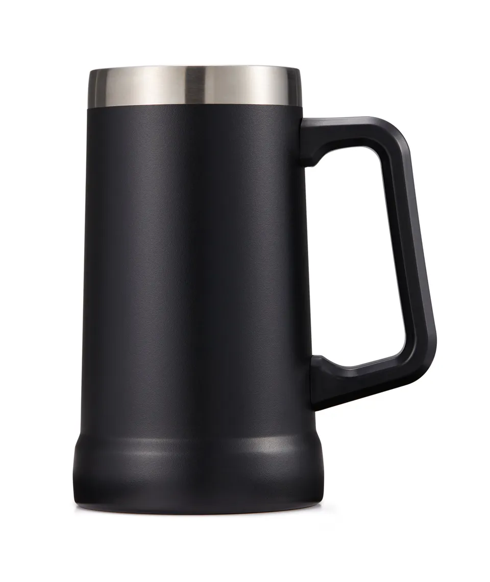 kook-23-7-oz-vacuum-insulated-stainless-steel-beer-stein image 1
