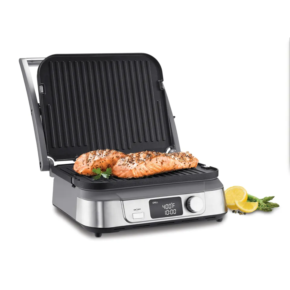 cuisinart-electric-griddler-five-countertop-grill-gr-5nas-5-in-1-panini-press-gr image 1