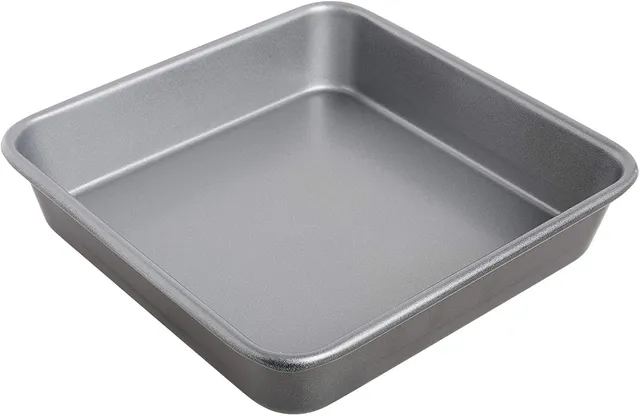 cuisinart-chef-s-classic-nonstick-square-cake-pan-9-inch-silver image 1