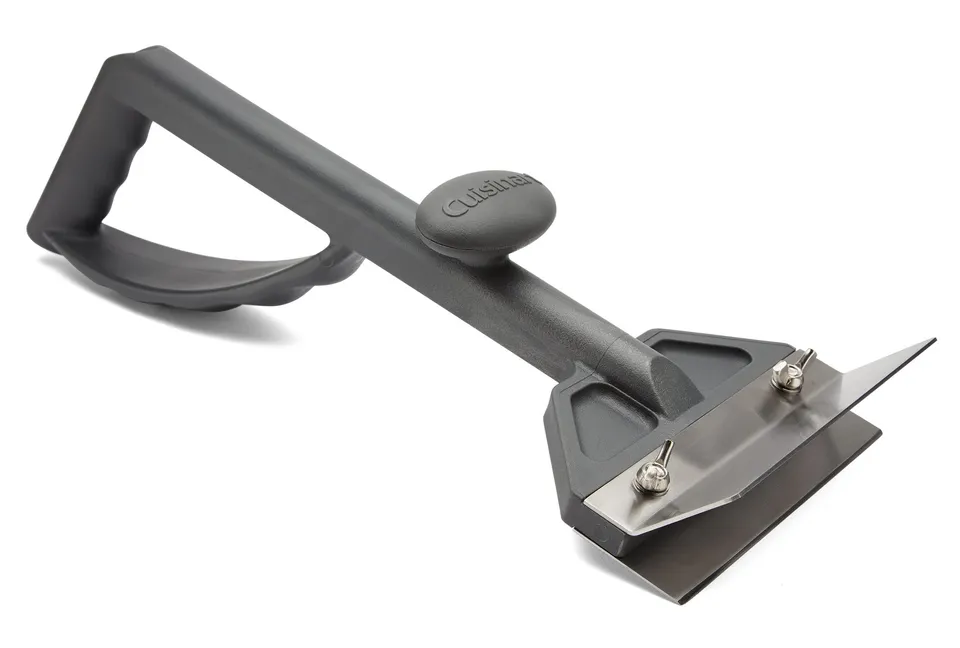 cuisinart-heavy-duty-6-inch-stainless-steel-griddle-scraper-with-ergonomic-handl image 1