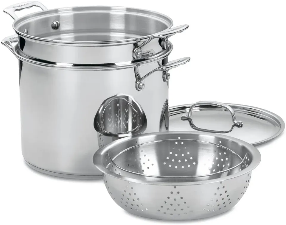cuisinart-chef-s-classic-4-piece-12-quart-pasta-steamer-set-77-412p1 image 1
