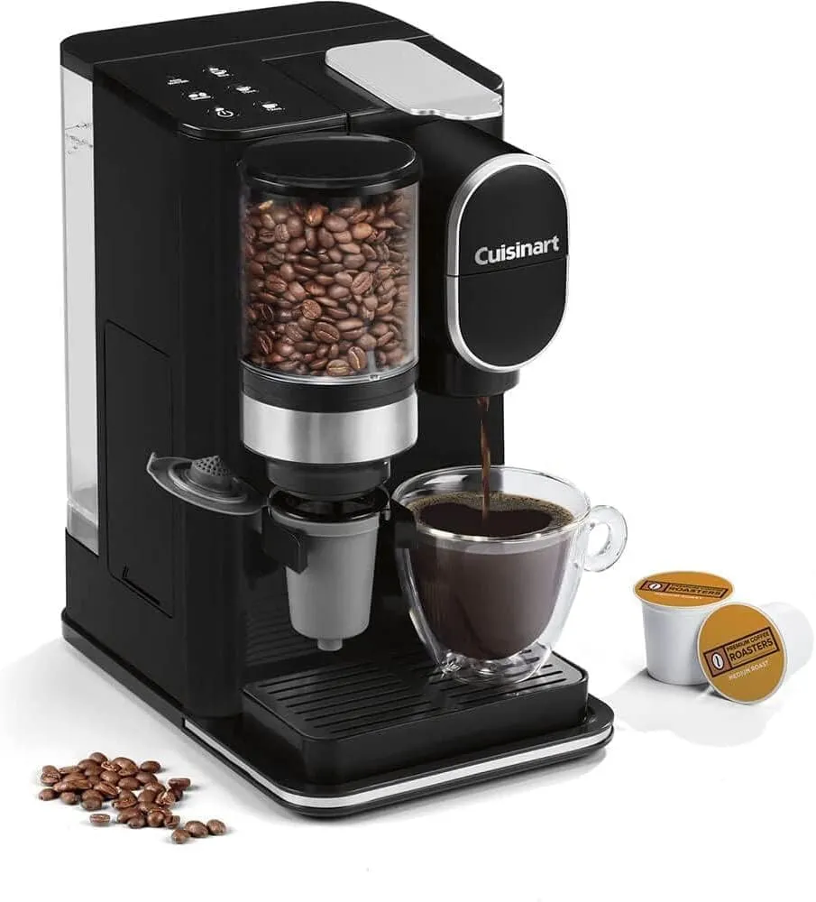 cuisinart-grind-brew-single-serve-coffee-maker-with-grinder-dgb-2 image 1