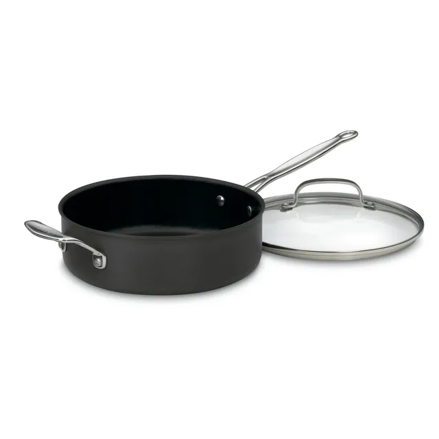 cuisinart-chef-s-classic-nonstick-hard-anodized-5-5-quart-saut-pan-with-helper-h image 1