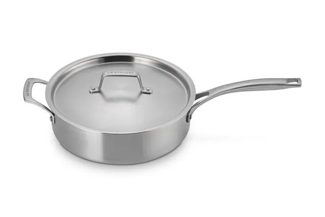 le-creuset-essential-stainless-steel-saut-pan-4-5-qt image 1