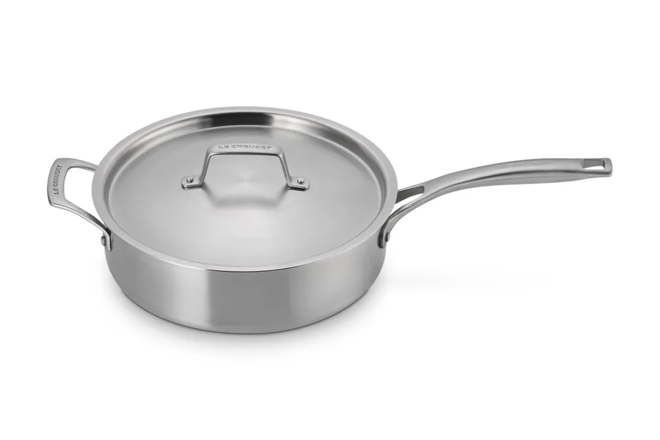 le-creuset-essential-stainless-steel-saut-pan-4-5-qt image 1
