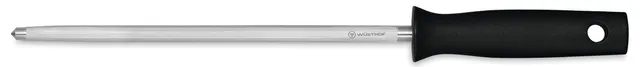 w-sthof-9-inch-grooved-honing-steel-with-black-composite-handle image 1