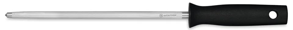w-sthof-9-inch-grooved-honing-steel-with-black-composite-handle image 1