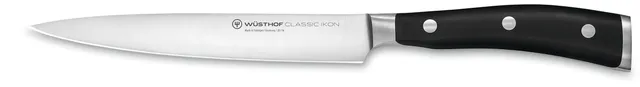 w-sthof-classic-ikon-6-utility-knife-black-forged-in-solingen-germany image 1