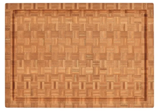 cuisinart-17-inch-reversible-end-grain-bamboo-cutting-board-with-embedded-handle image 1