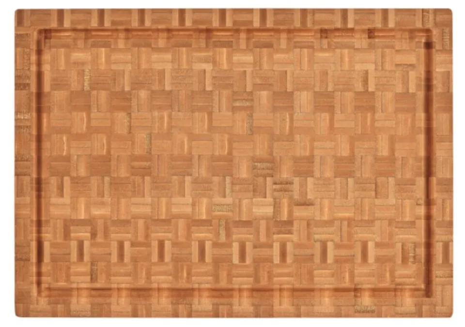 cuisinart-17-inch-reversible-end-grain-bamboo-cutting-board-with-embedded-handle image 1