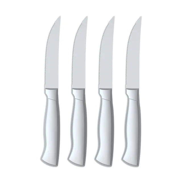 cuisinart-4pc-stainless-steel-hollow-handle-steak-knife-set-precision-cutlery image 1